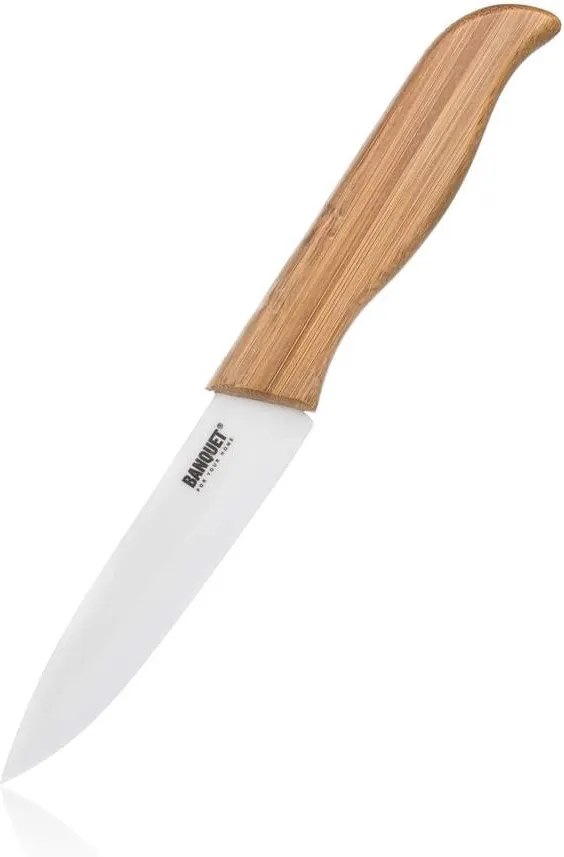ČistéDrevo Kuchyňský keramický nůž ACURA BAMBOO - 20 cm