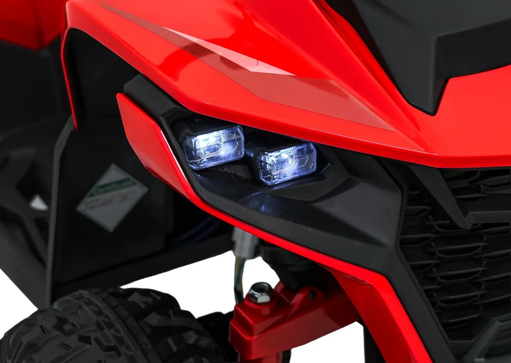 Ramiz Rýchle koleso Quad Vehicle Červená