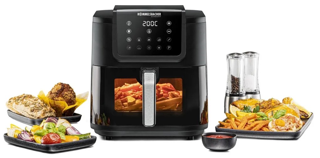 Rommelsbacher FRH 1700 teplovzdušná fritéza