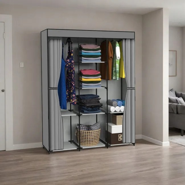 Šatníková skriňa SONIA antracitová