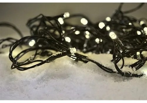 Solight Vianočná reťaz 100 LED teplá biela, 10 m, S