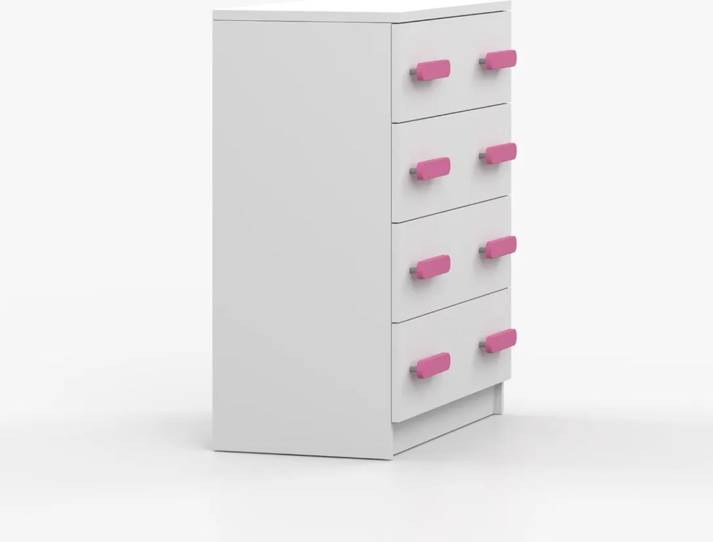 Komoda SCOUT - biela (viac variant)