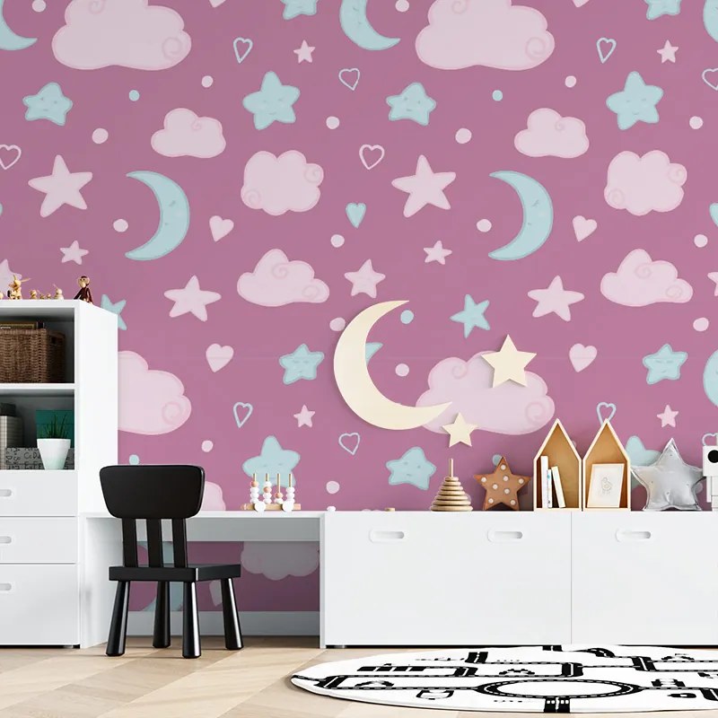 Sablio Tapeta Detská obloha - 125x75 cm