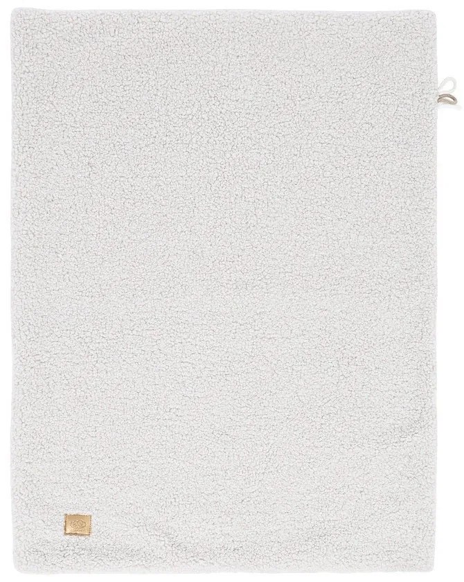 Biela detská deka s baránkom 100x77 cm – Meowbaby