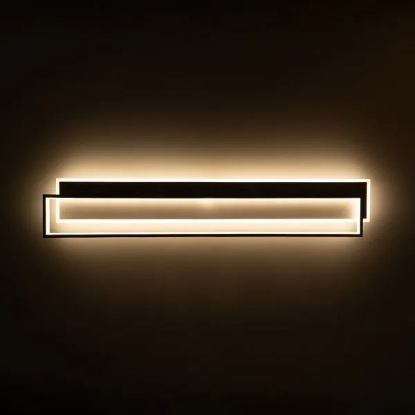 Brilagi - LED stmievateľné stropné svietidlo OUTLINE LED/90W/230V 18x100 cm biela/čierna +DO
