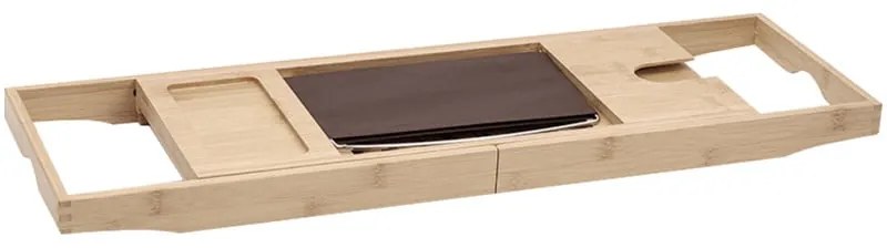 Mexen Bamboo, bambusová polička do vane 70-100 cm, prírodná bambusová, 701270-00