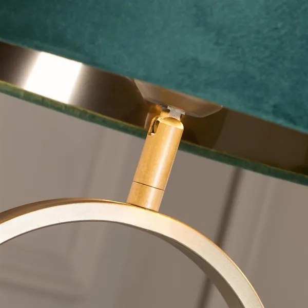 Searchlight EU94102EM - Stolová lampa MODISH 1xE27/60W/230V zelená