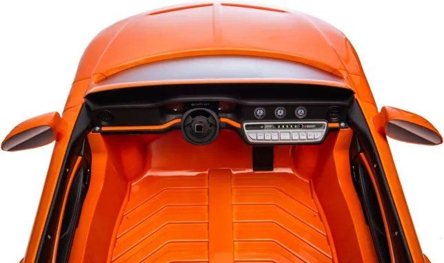 Detské elektrické autíčko Bentley Batur kabriolet oranžové