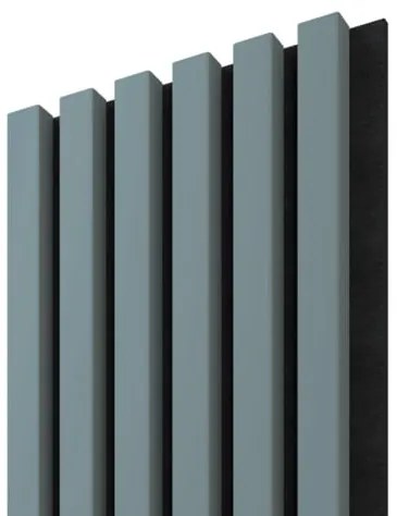 Akustický panel Fineza Spline Acoustic smoke blue 24,5x265 cm mat SPLINEACSB6