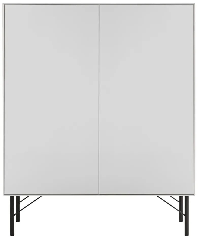 Bielo-čierna vysoká komoda 91x111 cm Edge by Hammel - Hammel Furniture