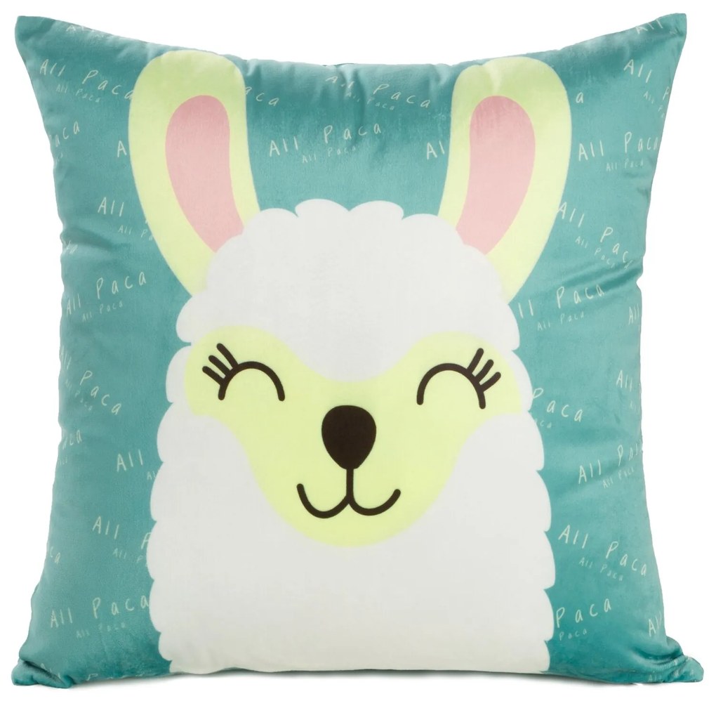 DETSKÁ DEKORAČNÁ OBLIEČKA NA VANKÚŠ KIDS 2B 45X45 CM VZOROVANÁ