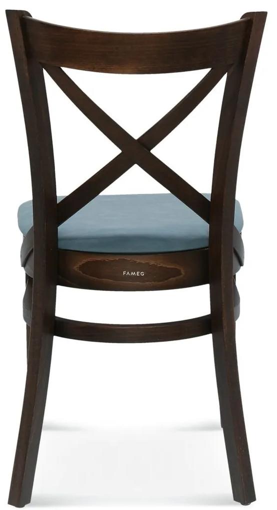 FAMEG Bistro.1 - A-9907 - jedálenská stolička Farba dreva: buk štandard, Čalúnenie: látka CAT. C