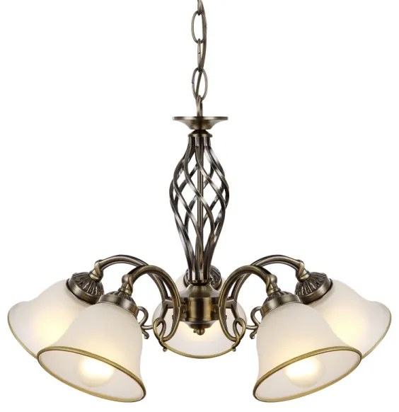 Globo 60208-5 - Luster na reťazi ODIN 5xE27/60W/230V