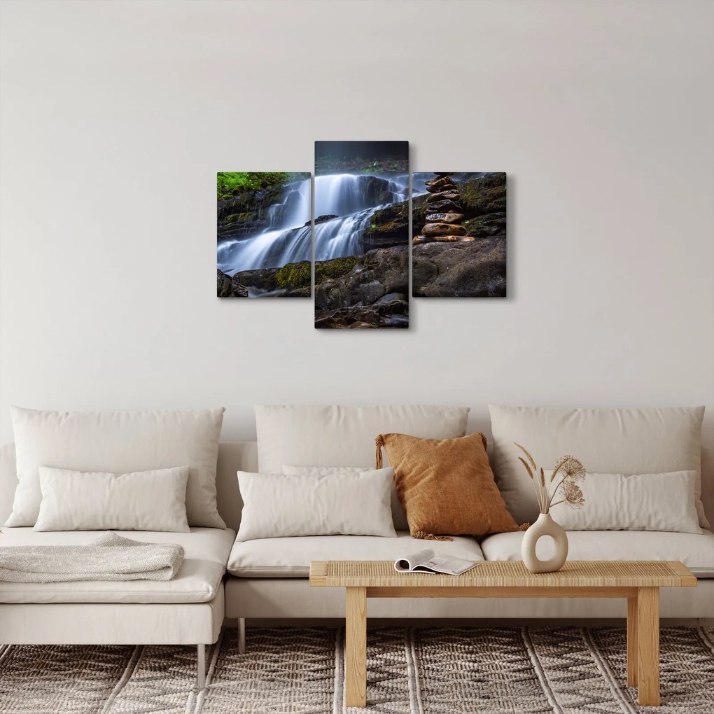 Obraz vodopádu (90x60 cm)
