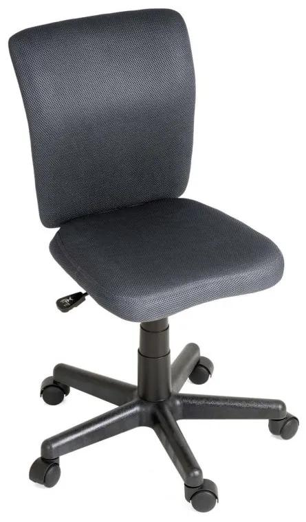MAXXIVA 85918 Detská otočná kanc. stolička, bez lakťových opierok, šedá