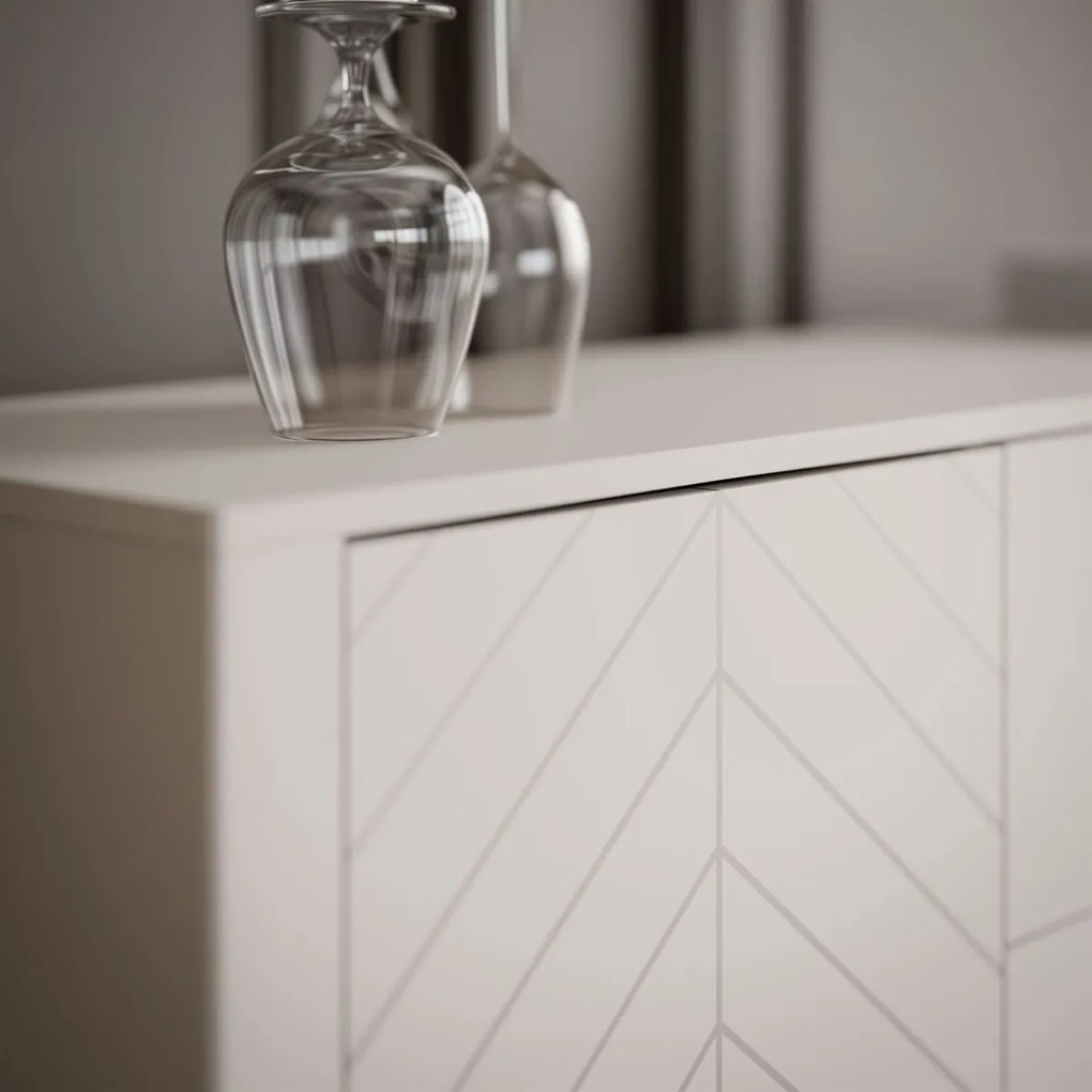 KOMODA SALOME SO ŠUPLÍKMI KAŠMÍR 153 cm