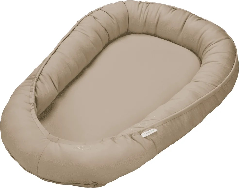 Hniezdo pre bábätko cappuccino 83x54cm