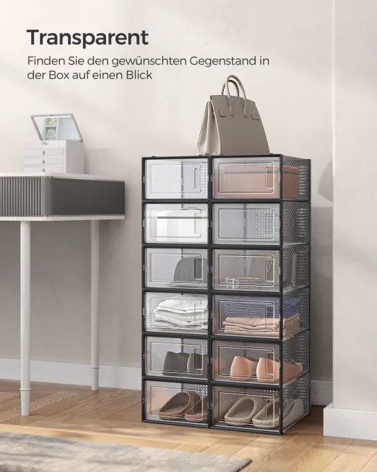Úložné boxy LSP006B12 (12ks)