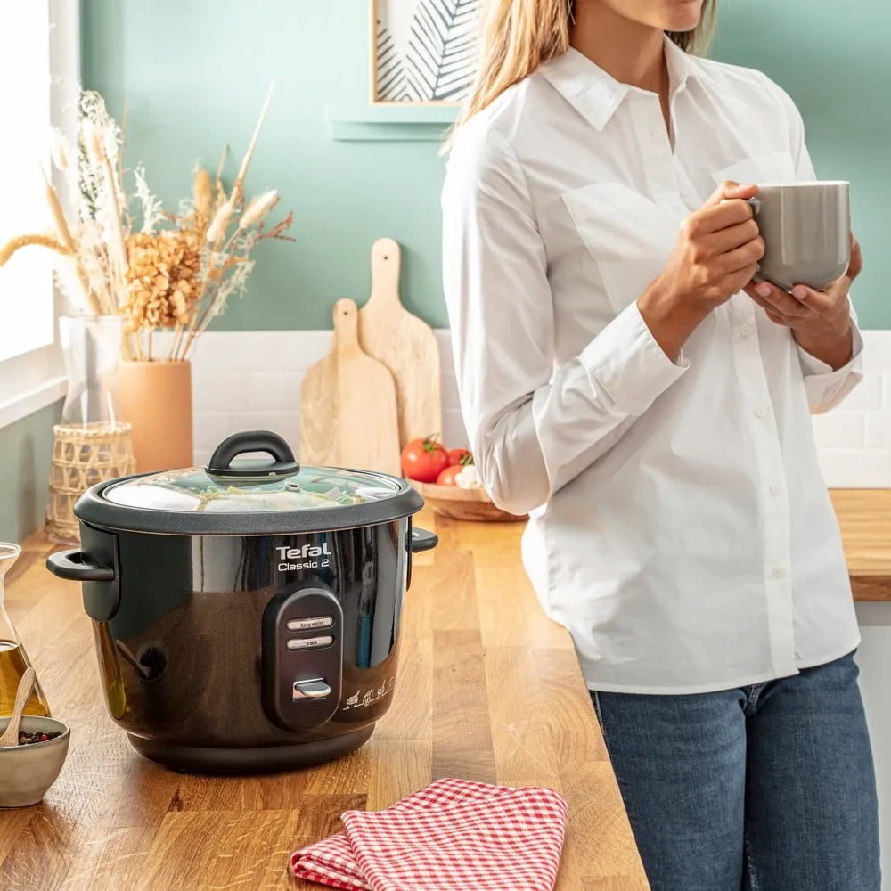 Čierny ryžovar RK102811 - Tefal