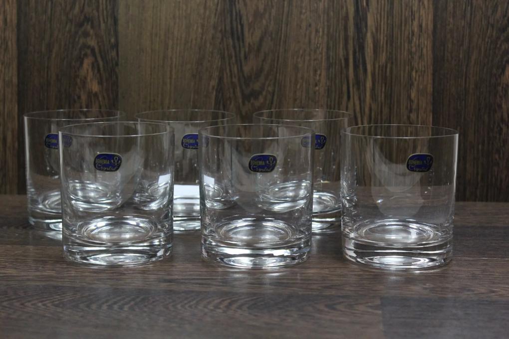 Sklenené poháre na WHISKY 6 ks (280 ml) BOHEMIA GLASS