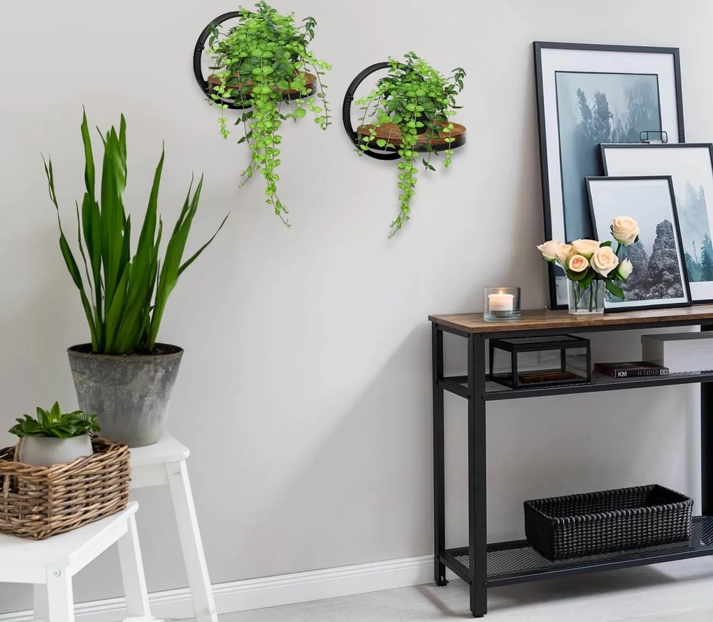 Police na kvety EBRO RUSTIC - starený dub