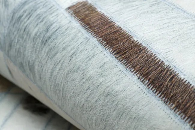 Koberec PATCHWORK 21717 béžový - imitácia kože krava