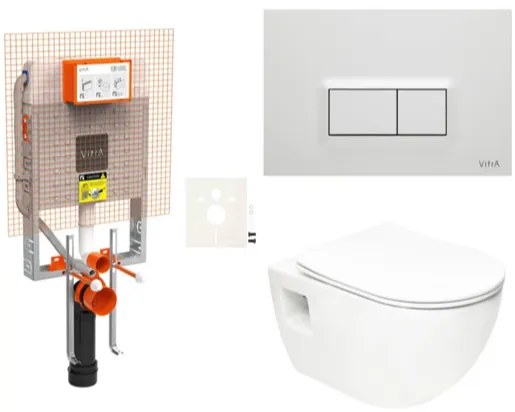 Závesný wc set na zamurovanie SAT Project SIKOVZSATPRO51600, 1 ks