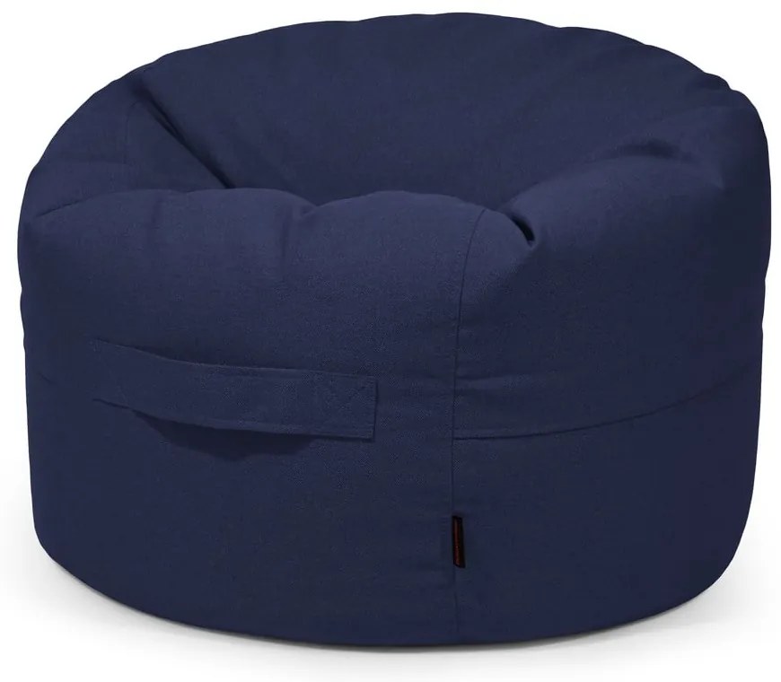 Modrý detský sedací vak Roll 80 – SLOWDOWN