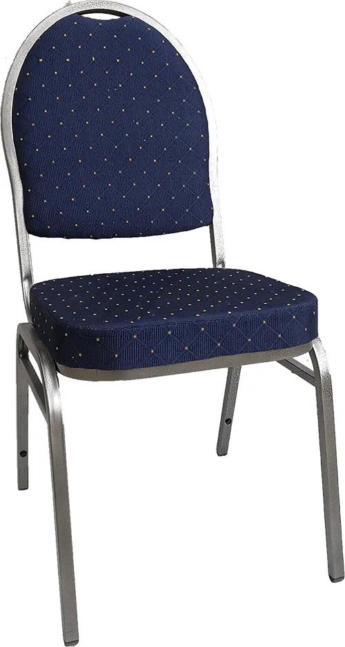 Stohovateľná stolička JEFF 3 NEW Tempo Kondela Modrá | BIANO