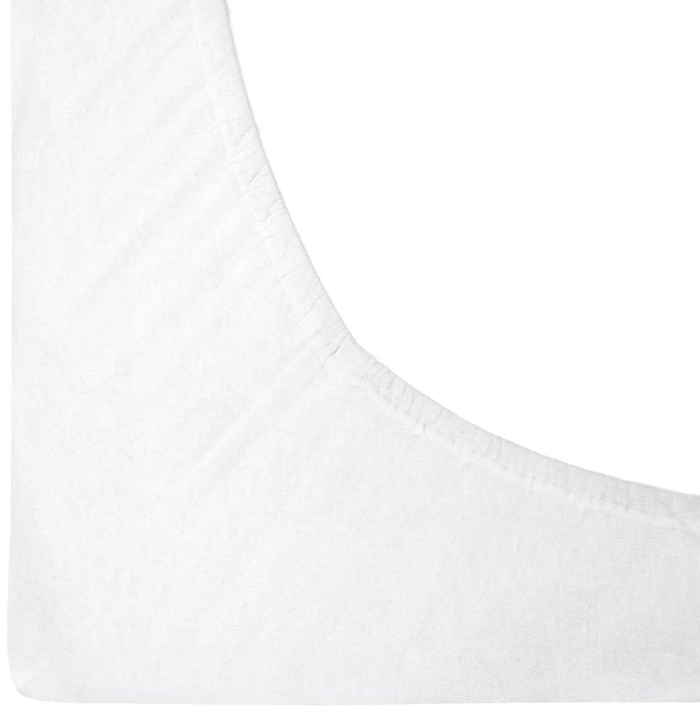 FLANELOVÉ PRESTIERADLO 140X200 CM BIELE