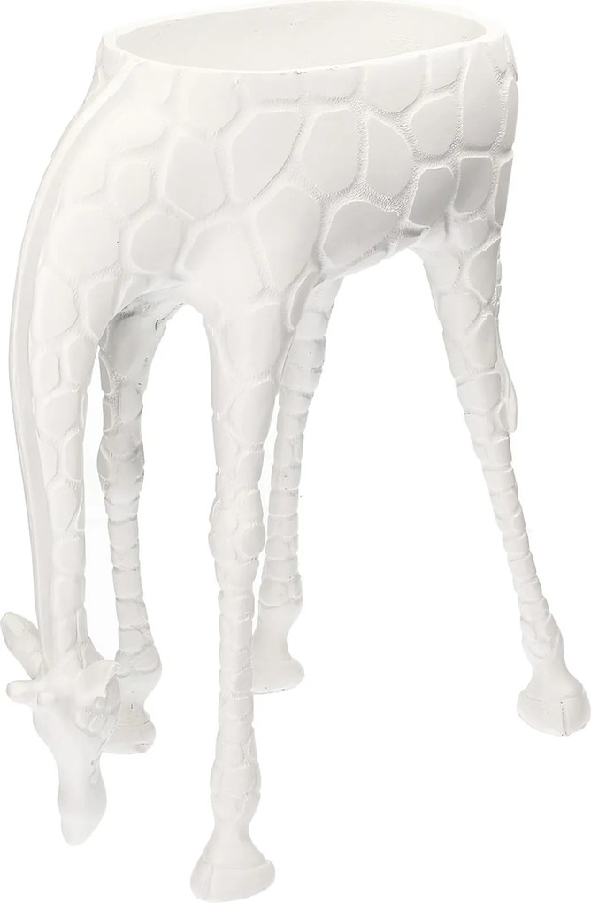Biely držiak na kvetináč Giraffe