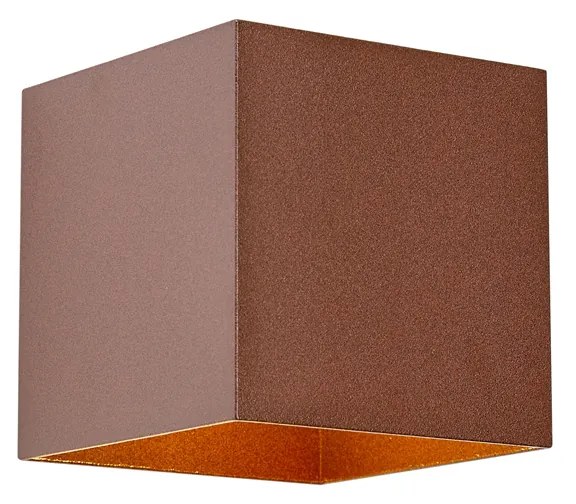 Vonkajšie nástenné svietidlo hrdzavo hnedé vrátane LED 2-svetiel IP65 solárne - Charlene