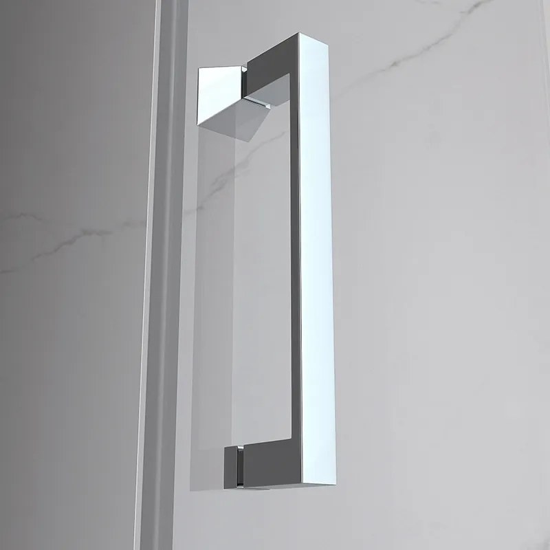 BPS-koupelny Obdĺžnikový sprchovací kút HYD-OK07D 120x100 chróm/transparent - bez vaničky