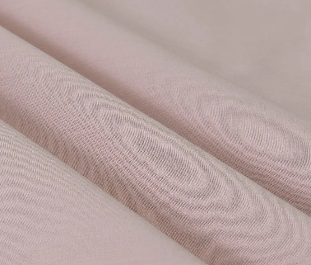 Posteľná bielizeň z perkálu, ružová, štandardná veľkosť