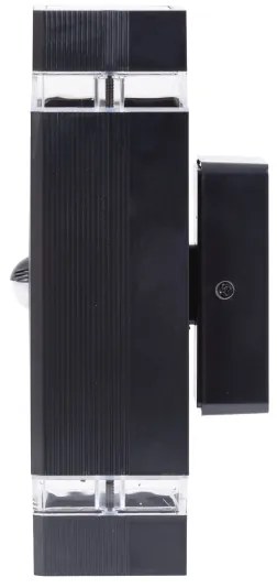 Vonkajšie nástenné svietidlo so senzorom NIZZA 2xGU10/35W/230V IP65