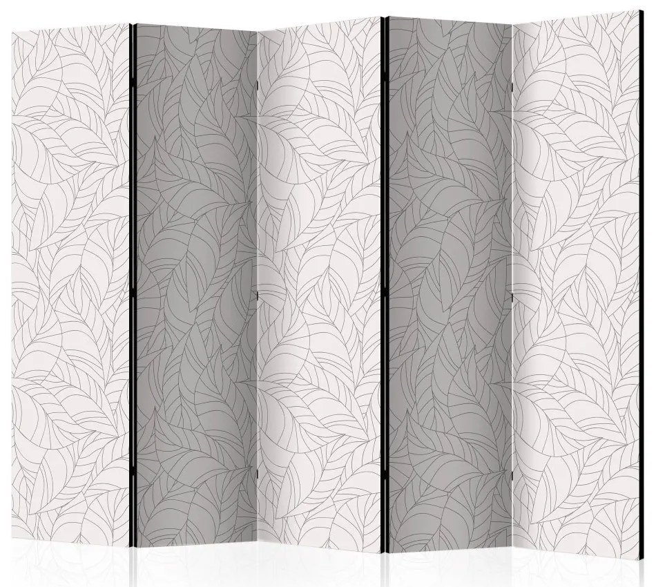 Artgeist Paraván - Colourless Leaves [Room Dividers]