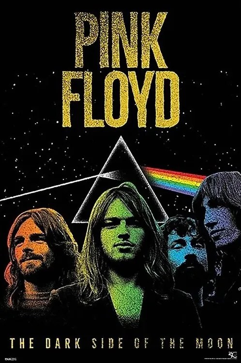 Plagát, Obraz - Pink Floyd - Dark Side of the Moon, (61 x 91.5 cm)