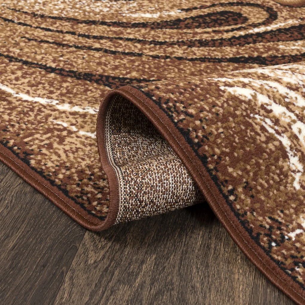 TA Koberec 7008-224 BUBLINA HNEDÁ P.P Rozmer: 300x400 cm