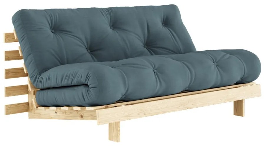 Tyrkysovomodrá rozkladacia pohovka 160 cm Roots - Karup Design