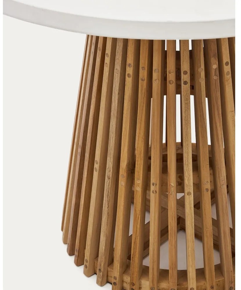 Okrúhly záhradný jedálenský stôl ø 90 cm Alcaufar – Kave Home