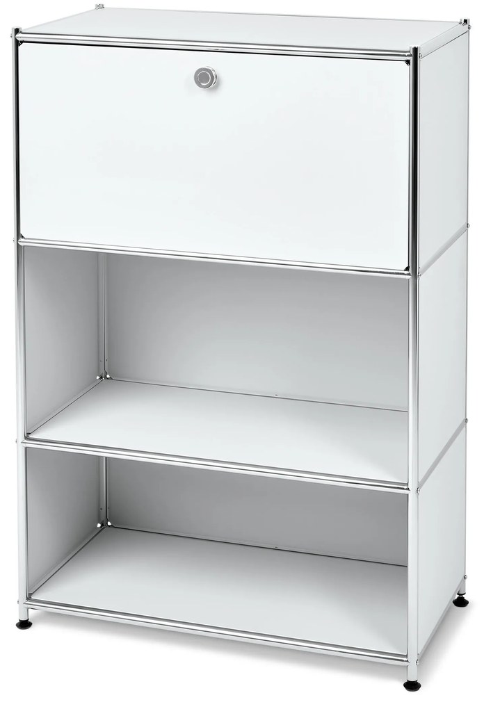 Kovová skrinka »CN3«, biela