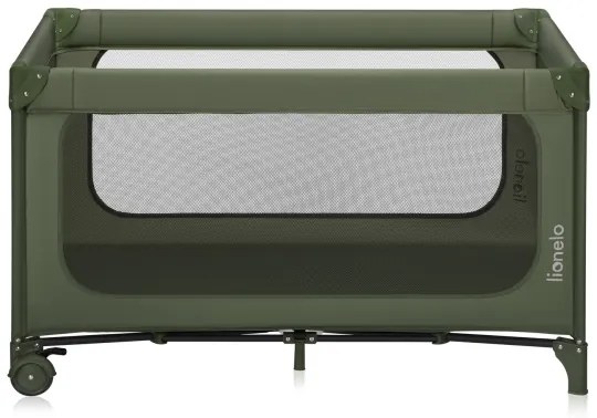 Lionelo - Cestovná postieľka JASMIN EASY FOLD Olivovo zelená