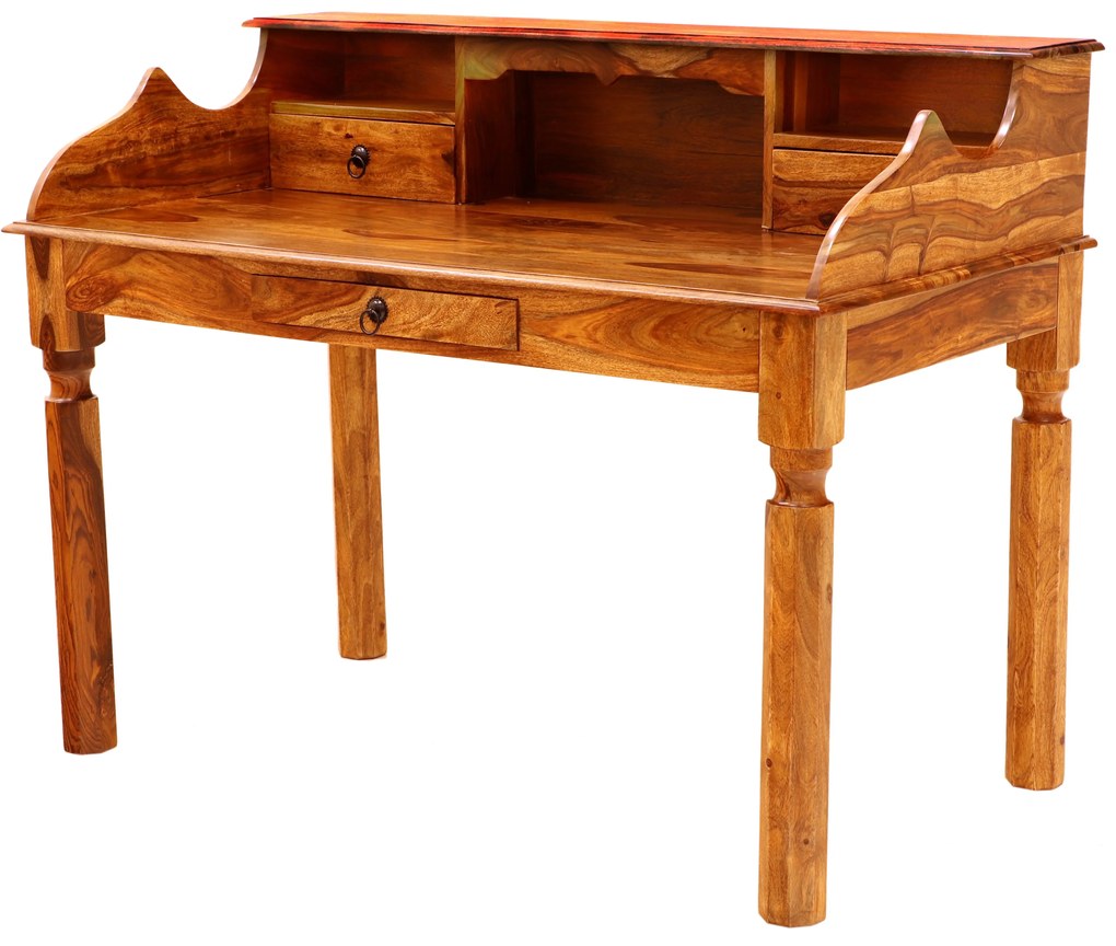 furniture-nabytek.cz - Písací stôl z palisandrového dreva 120x100x60