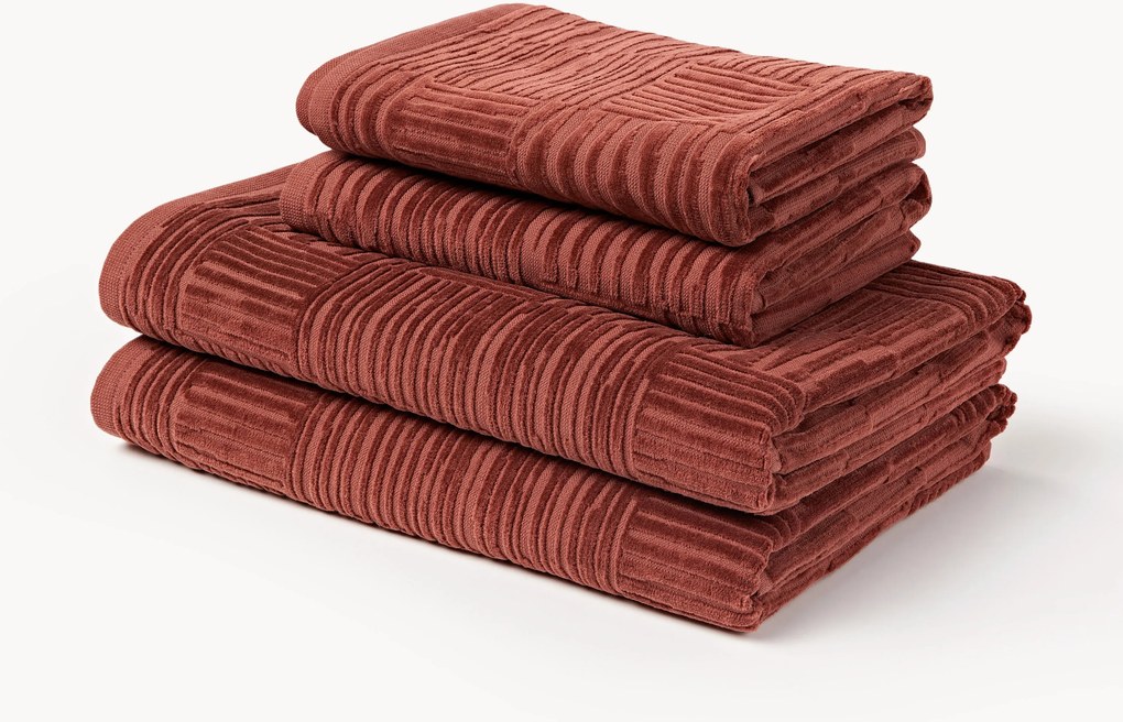 Zamatové uteráky Petra, rôzne veľkosti