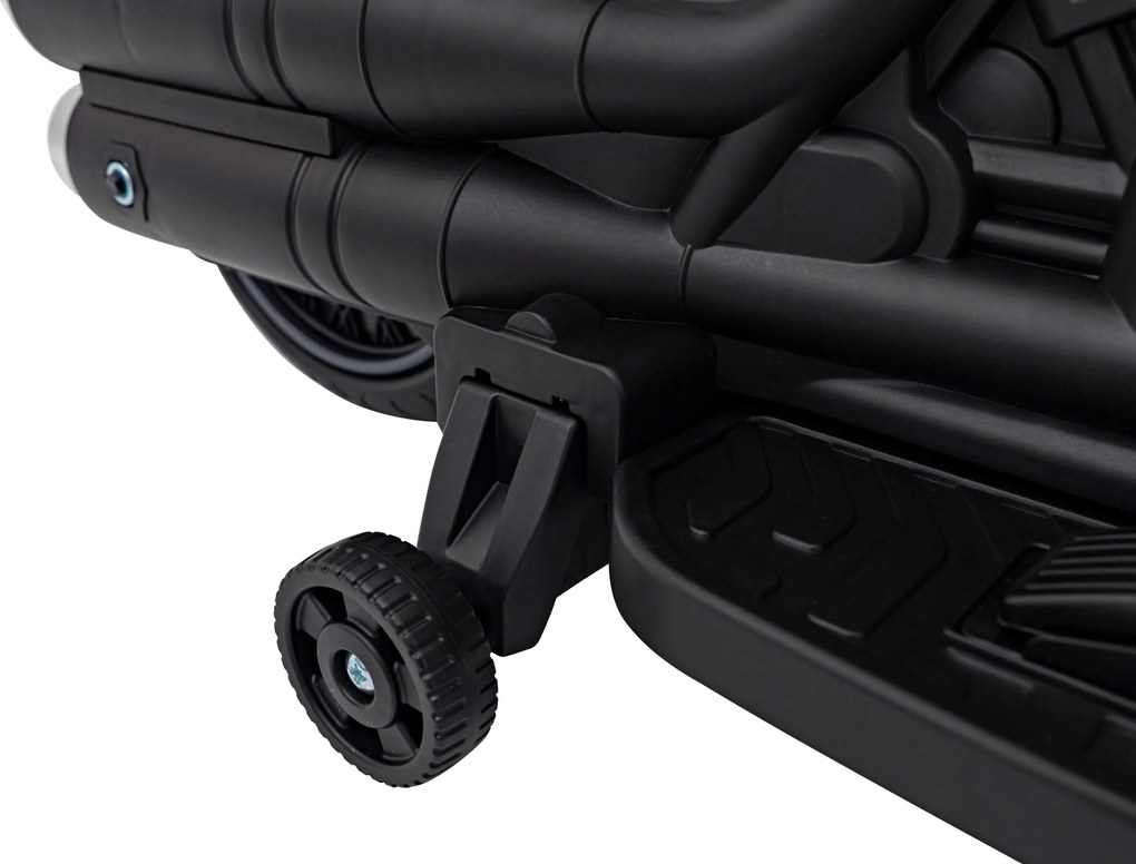 Ramiz Chopper FASTER batériová motorka pre deti Modrá + FM rádio + Audio panel + LED