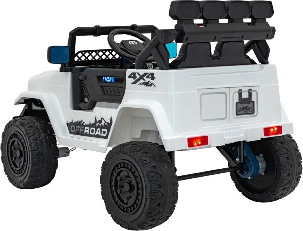Elektrické autíčko Off-Road CLIMBER biele