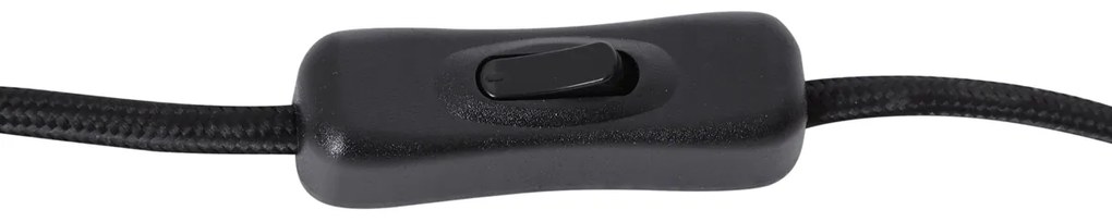 Moderná stolná lampa bronzová s bielym mramorom - Marissa