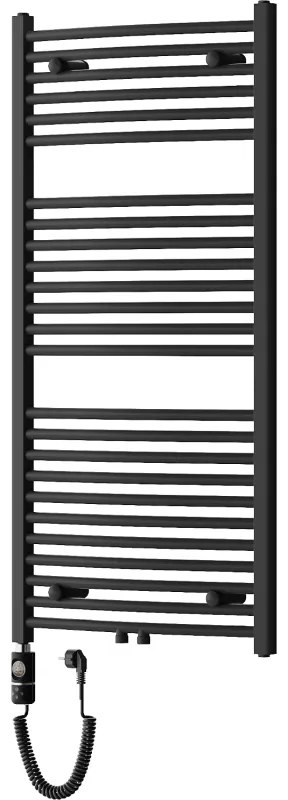 Mexen Ares, elektrické vykurovacie teleso 1200x600 mm + vykurovacia tyč 600 W, čierna, W102-1200-600-2600-70