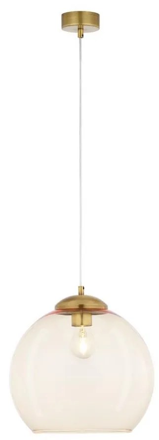 Jupiter 1830 - ASTI - Luster na lanku ASTI 1xE27/60W/230V zlatá