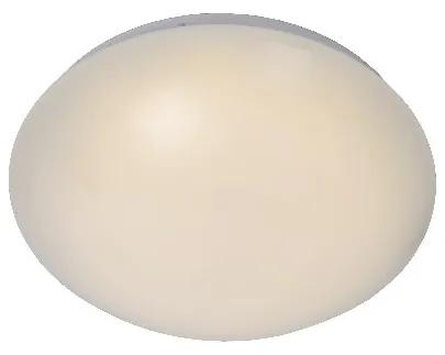 Lucide 79164/08/61 BIANCA-LED - Prisadené stropné svietidlo Kúpeľňa - priemer 24,5 cm - LED - 1x8W 3500K - IP21 - Opalové